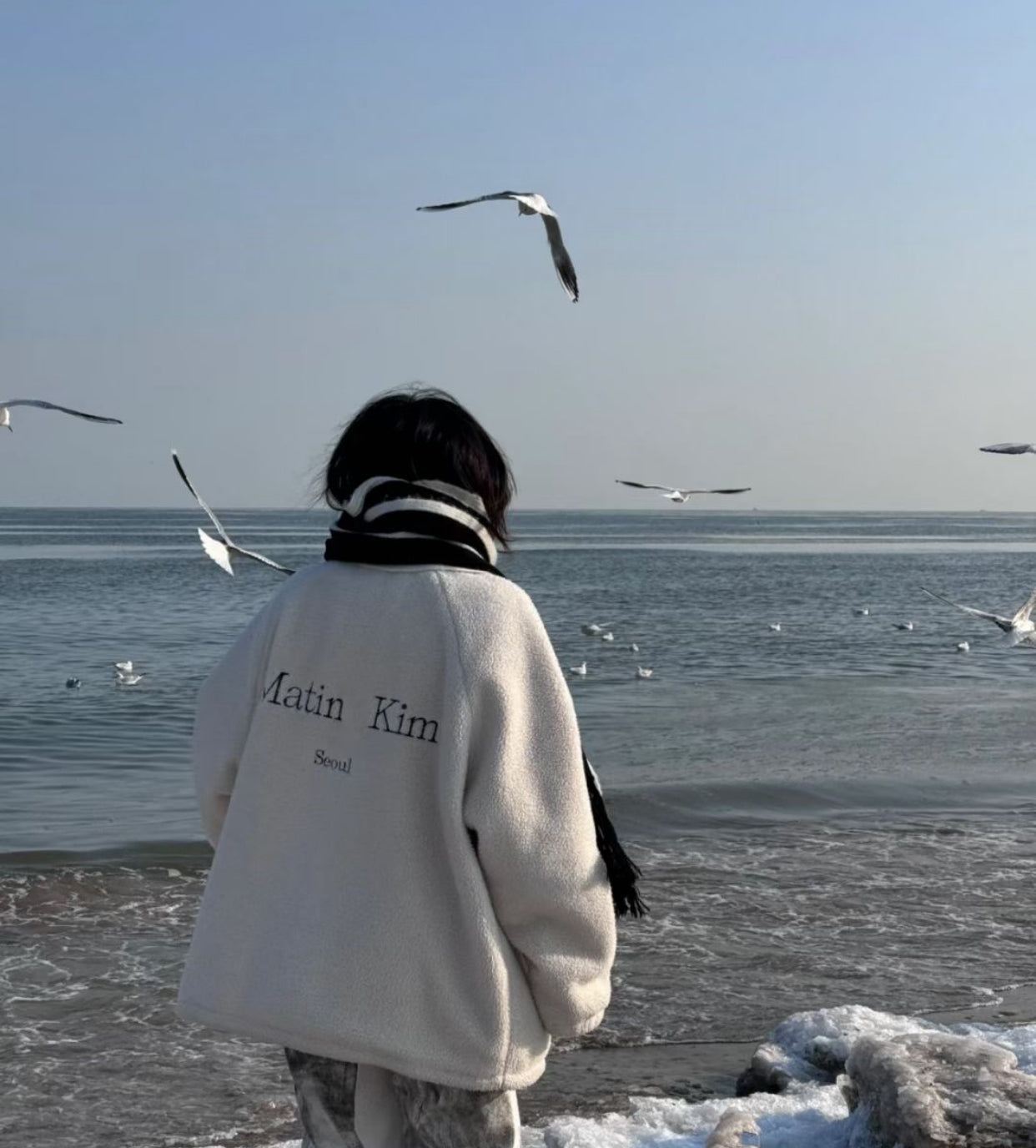 Matin Kim搖粒絨jacket