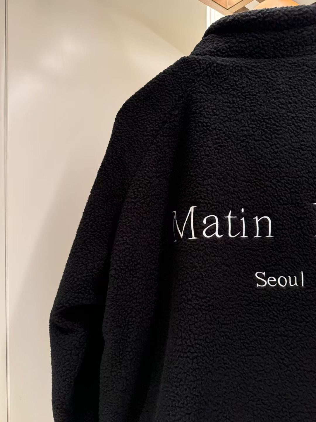 Matin Kim搖粒絨jacket