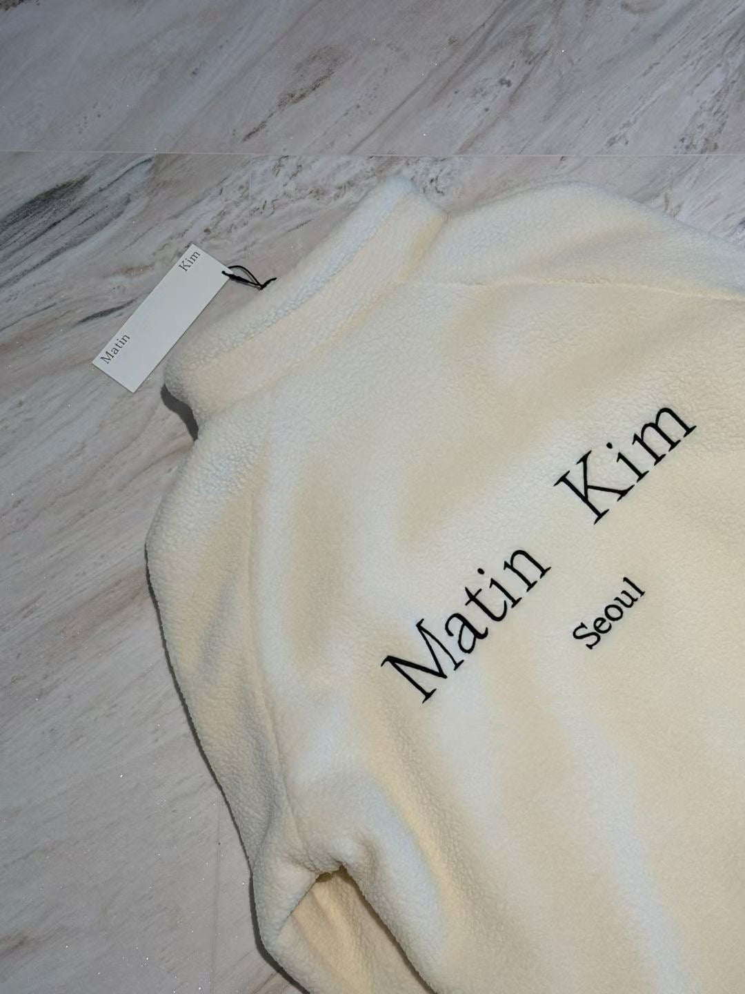 Matin Kim搖粒絨jacket