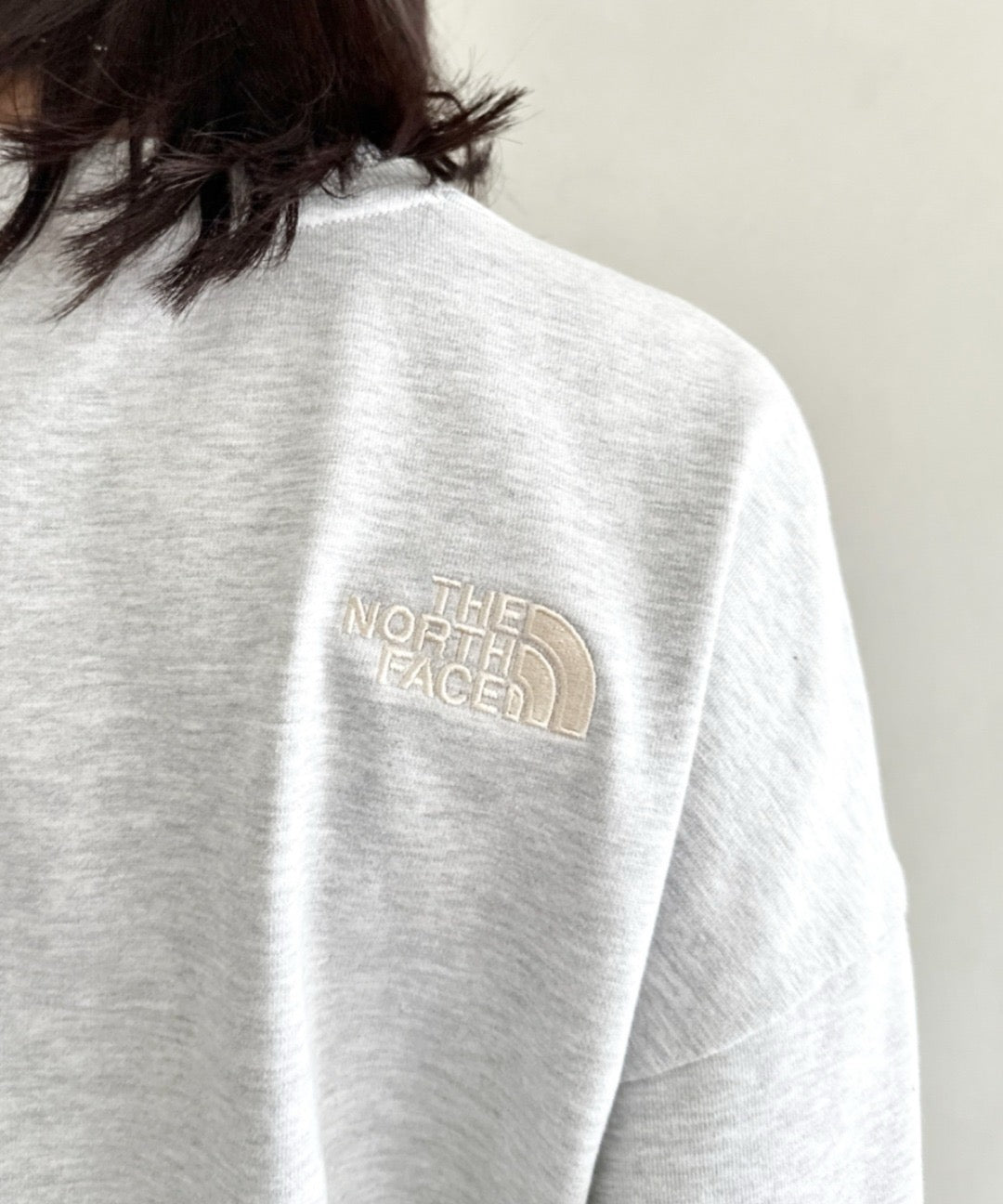 The north face 刺繡衛衣