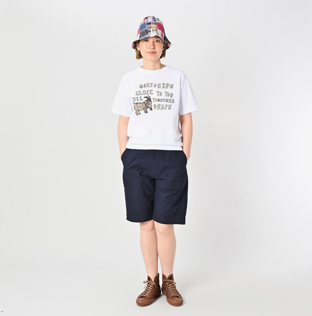 45R 羊角字母tee