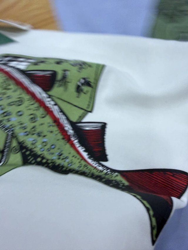Barbour x Paul smith fish tee