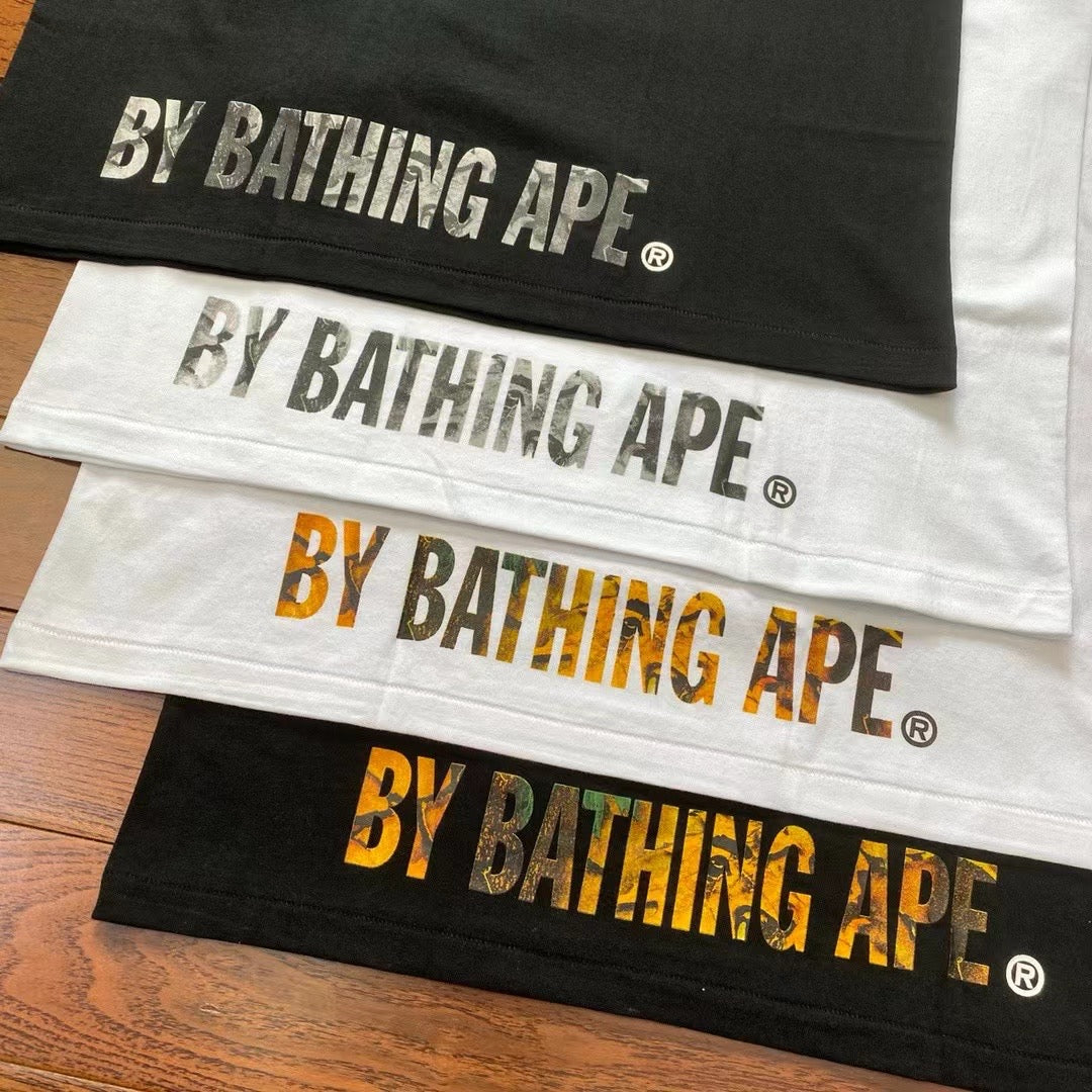 A bathing ape 猿人迷彩tee