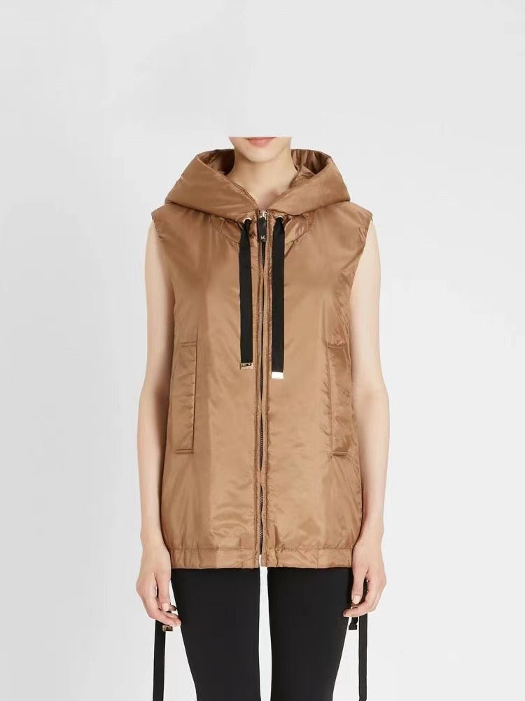 Max Mara 駝絨背心