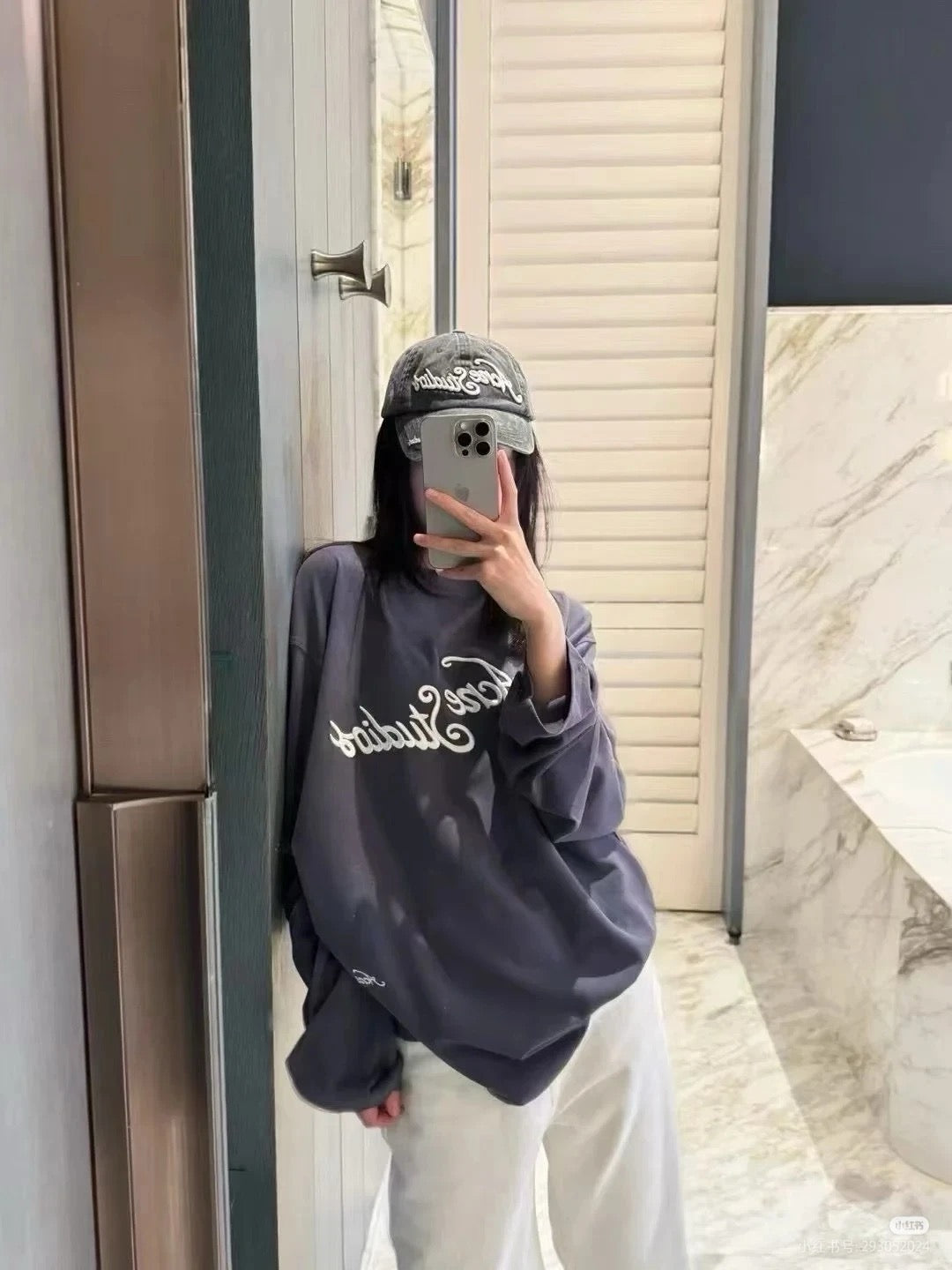 Acne studios 刺繡logo tee