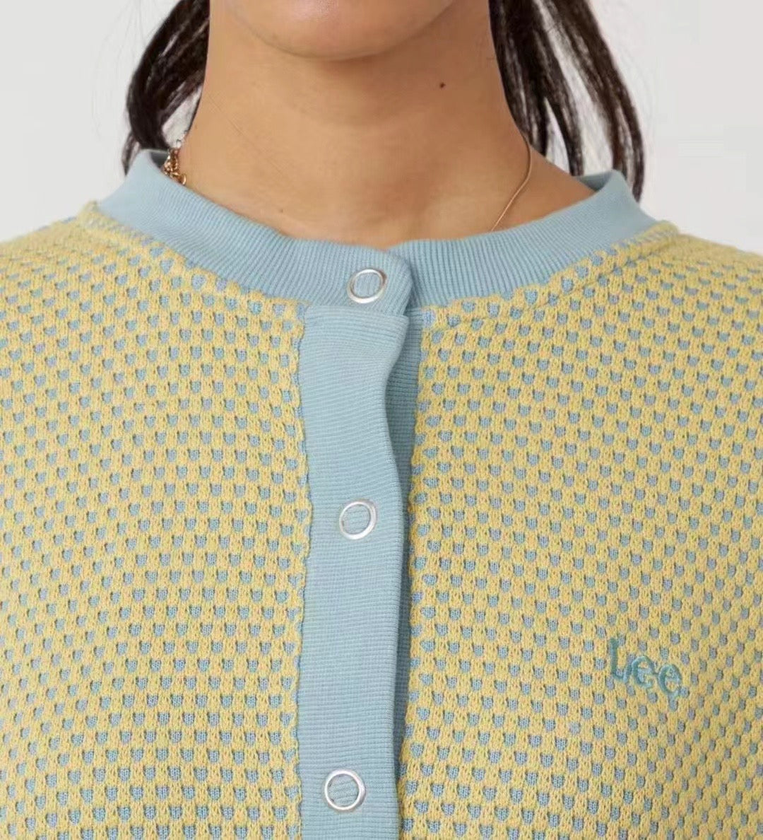 Lee 提花cardigan