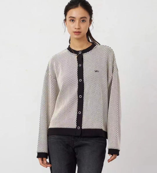 Lee 提花cardigan