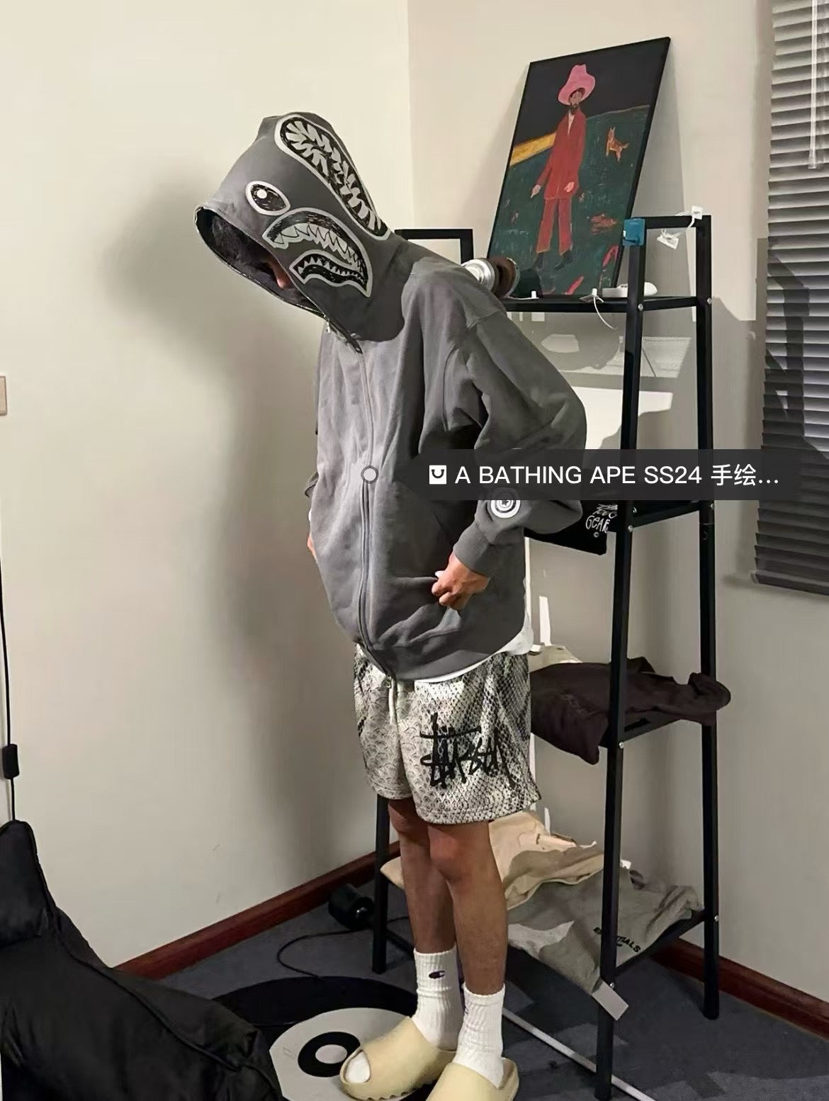 A bathing ape hoodies jacket