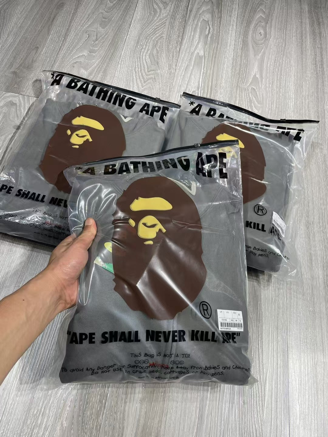 A bathing ape hoodies jacket