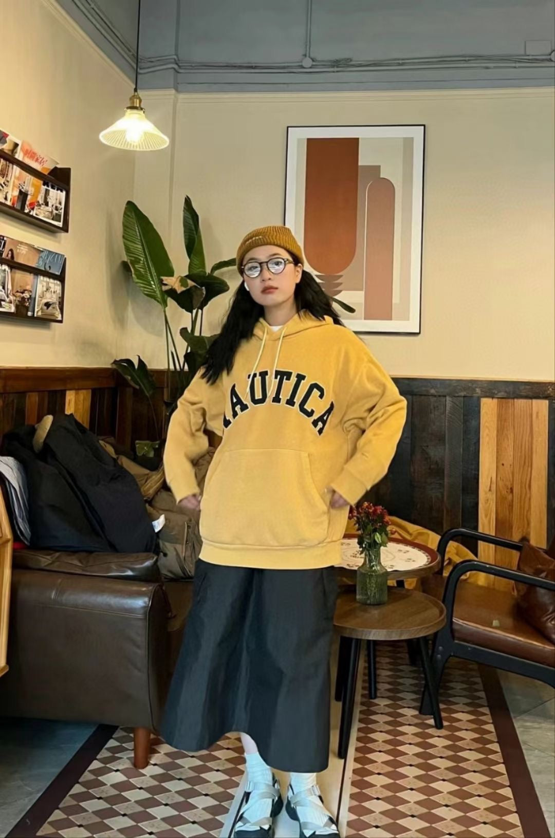 Nautica 洗水hoodies