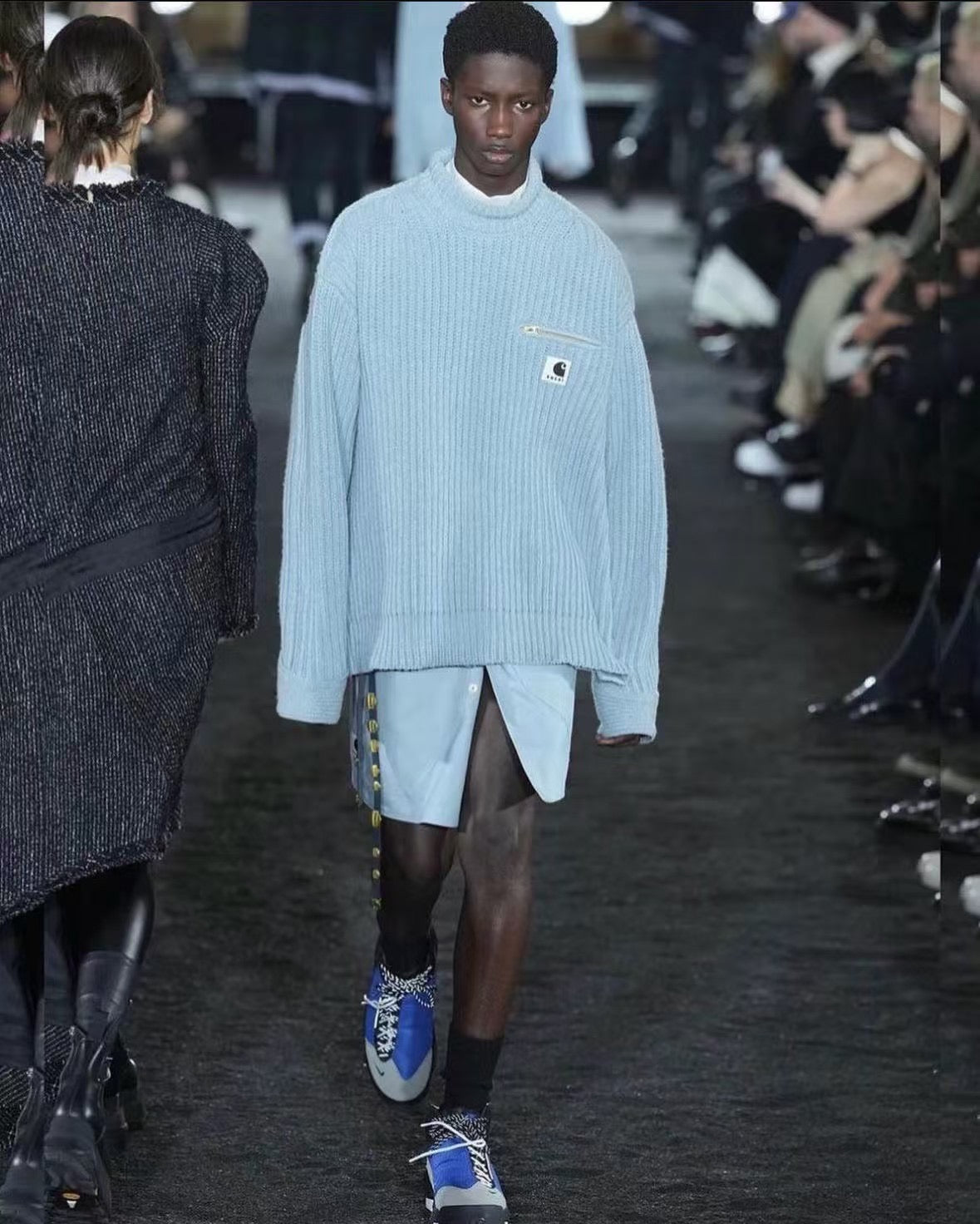 Sacai x carhartt sweater
