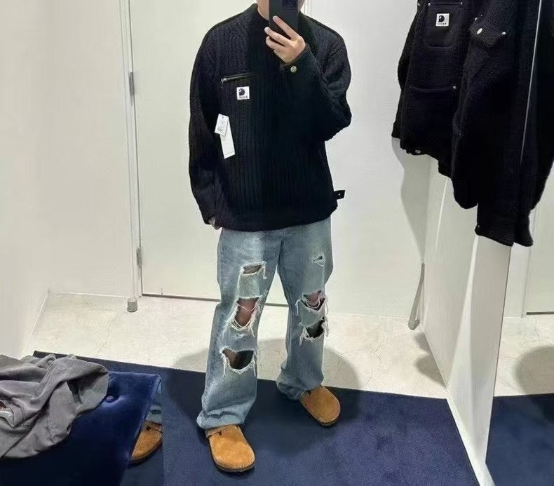 Sacai x carhartt sweater