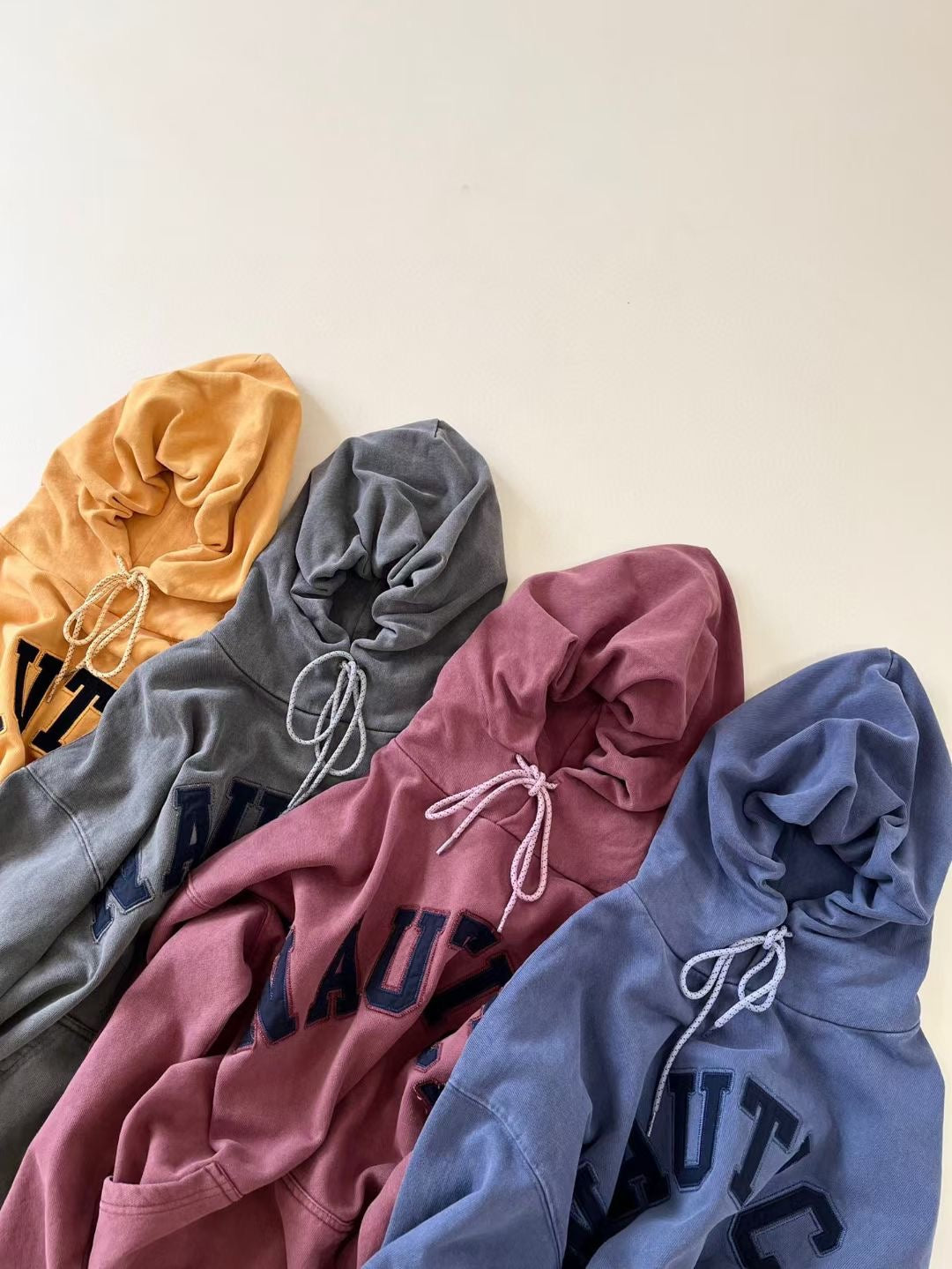 Nautica 洗水hoodies