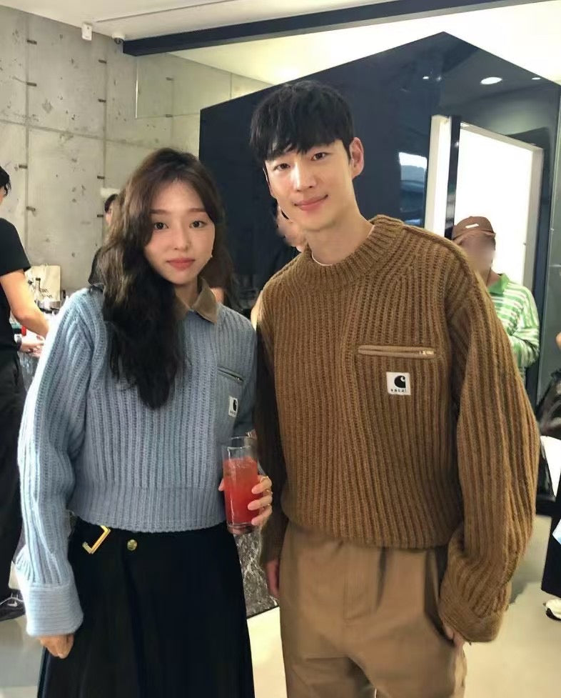 Sacai x carhartt sweater
