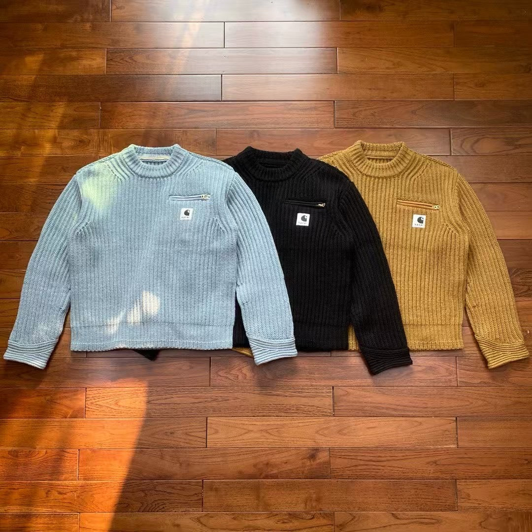 Sacai x carhartt sweater