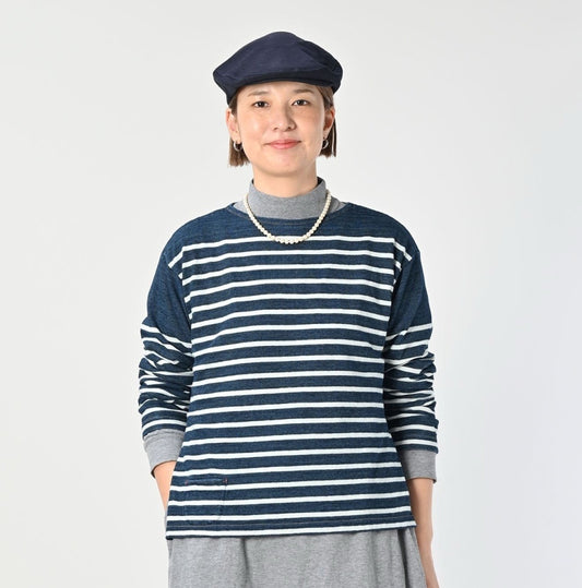 45R間條tee