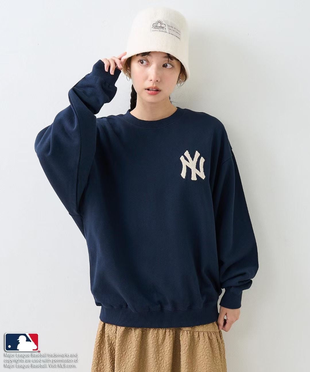 MLB 毛巾刺繡衛衣