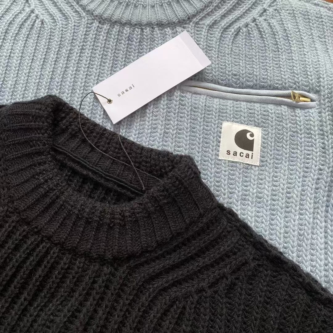 Sacai x carhartt sweater