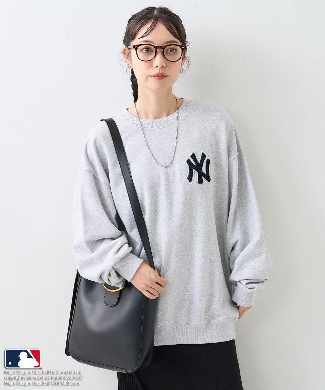 MLB 毛巾刺繡衛衣