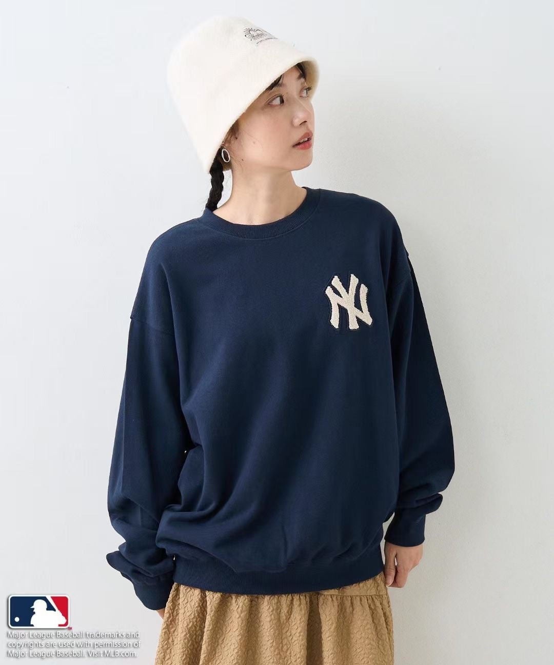 MLB 毛巾刺繡衛衣