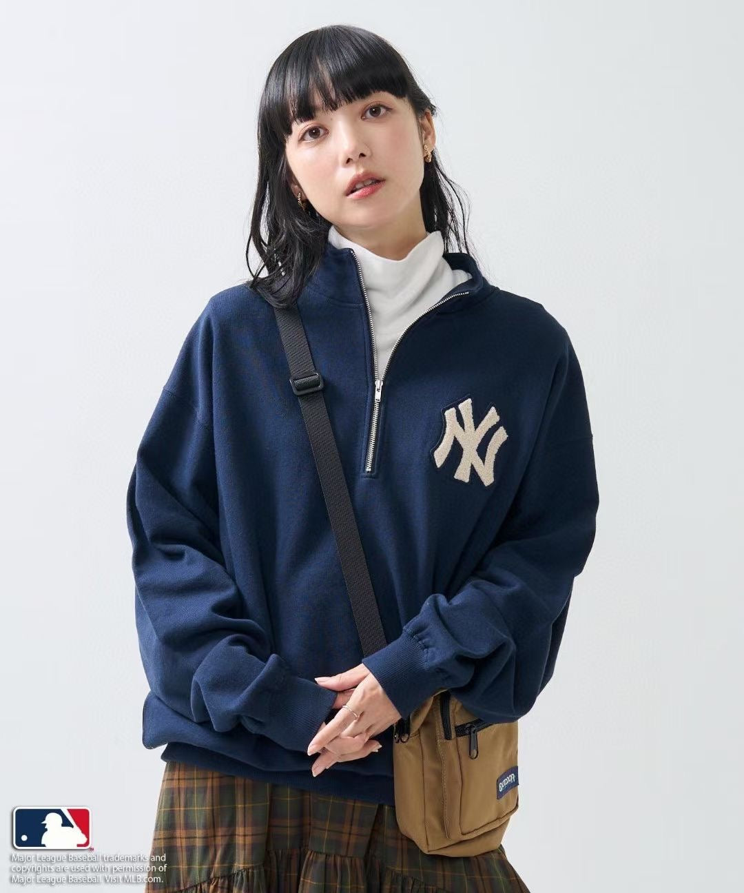 MLB 半拉鏈衛衣