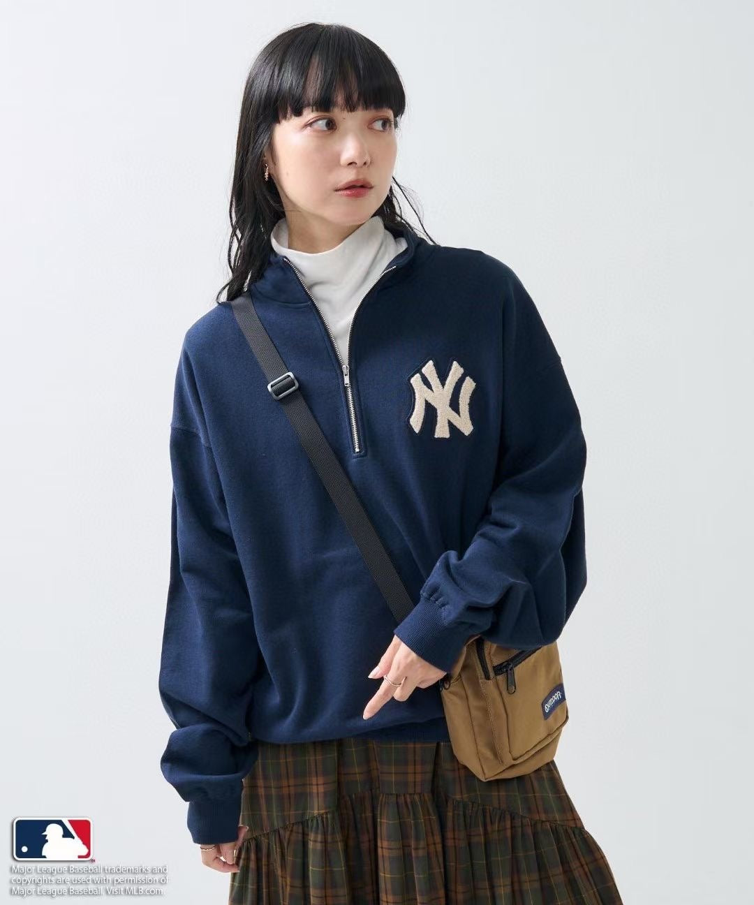 MLB 半拉鏈衛衣