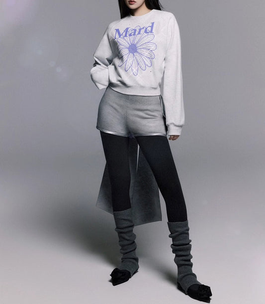 Mardi mercredi 印花衛衣