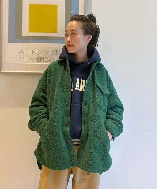 Beams boy搖粒絨羊外套