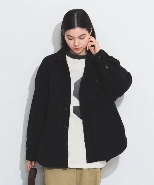 Beams boy搖粒絨羊外套