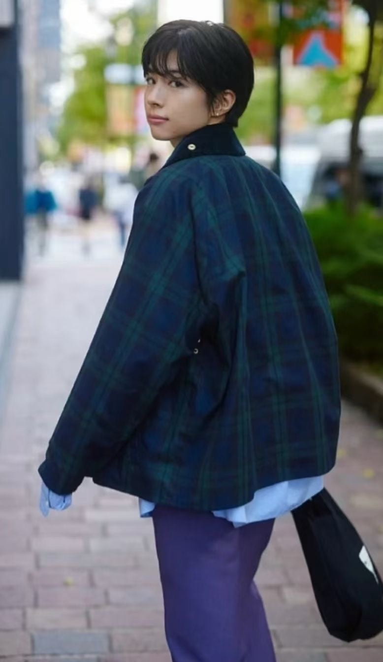 Barbour x beams 格仔外套