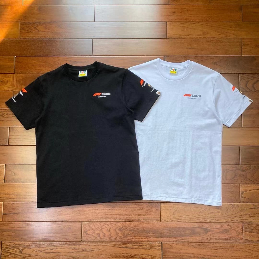 A bathing ape formula 1 tee