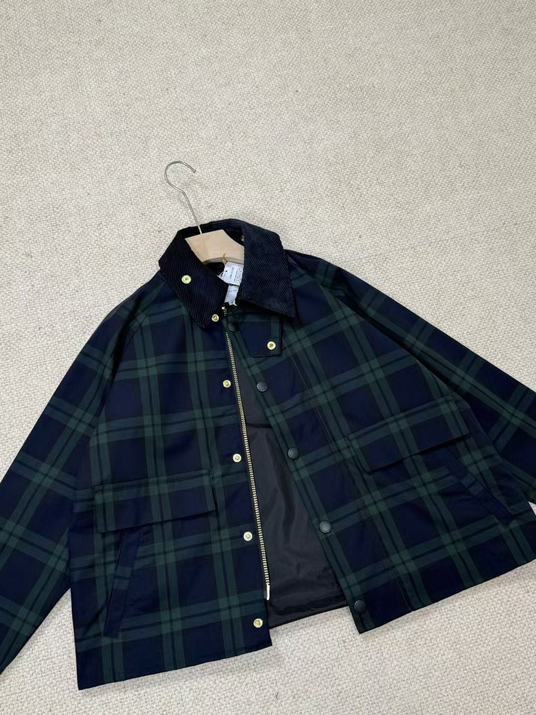 Barbour x beams 格仔外套