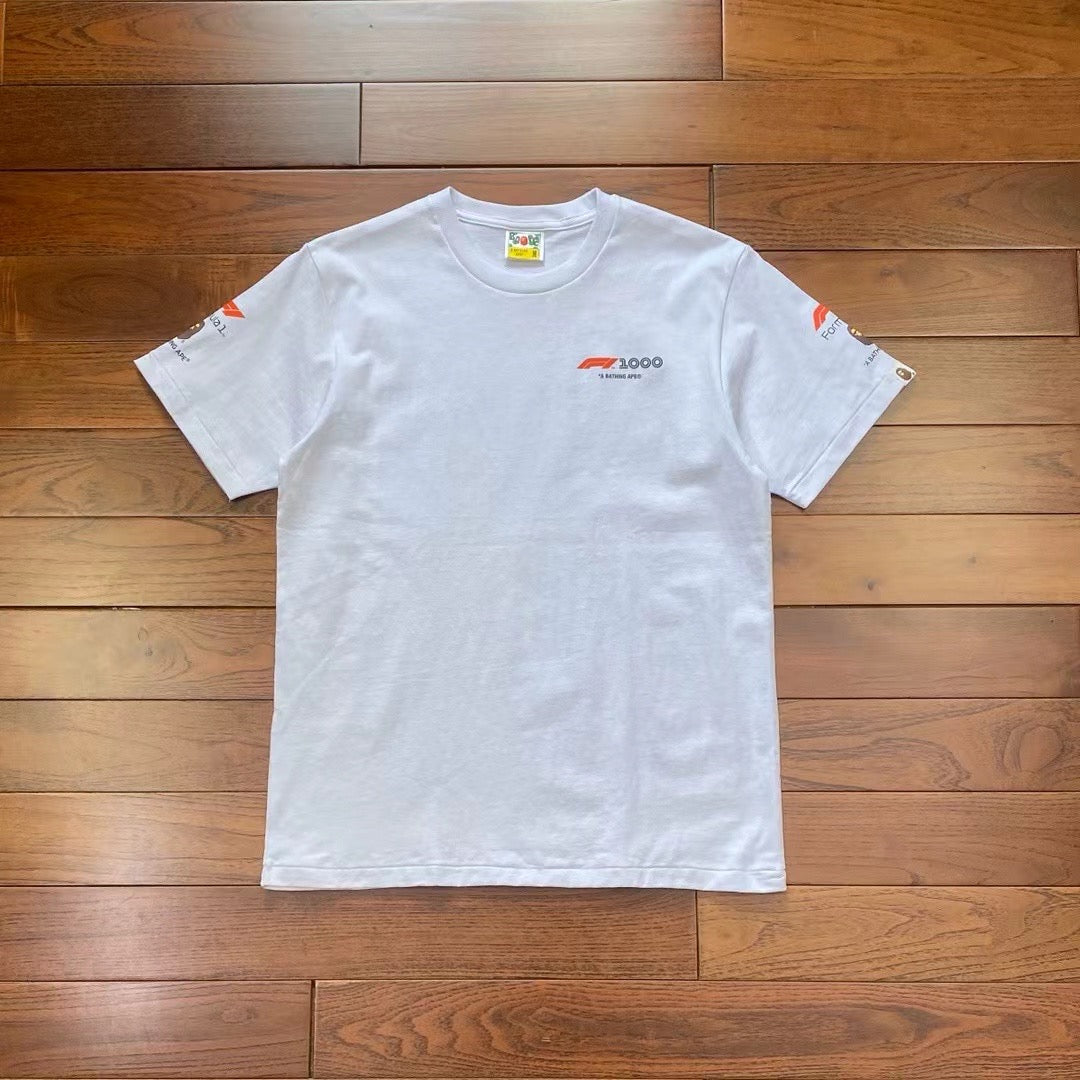 A bathing ape formula 1 tee