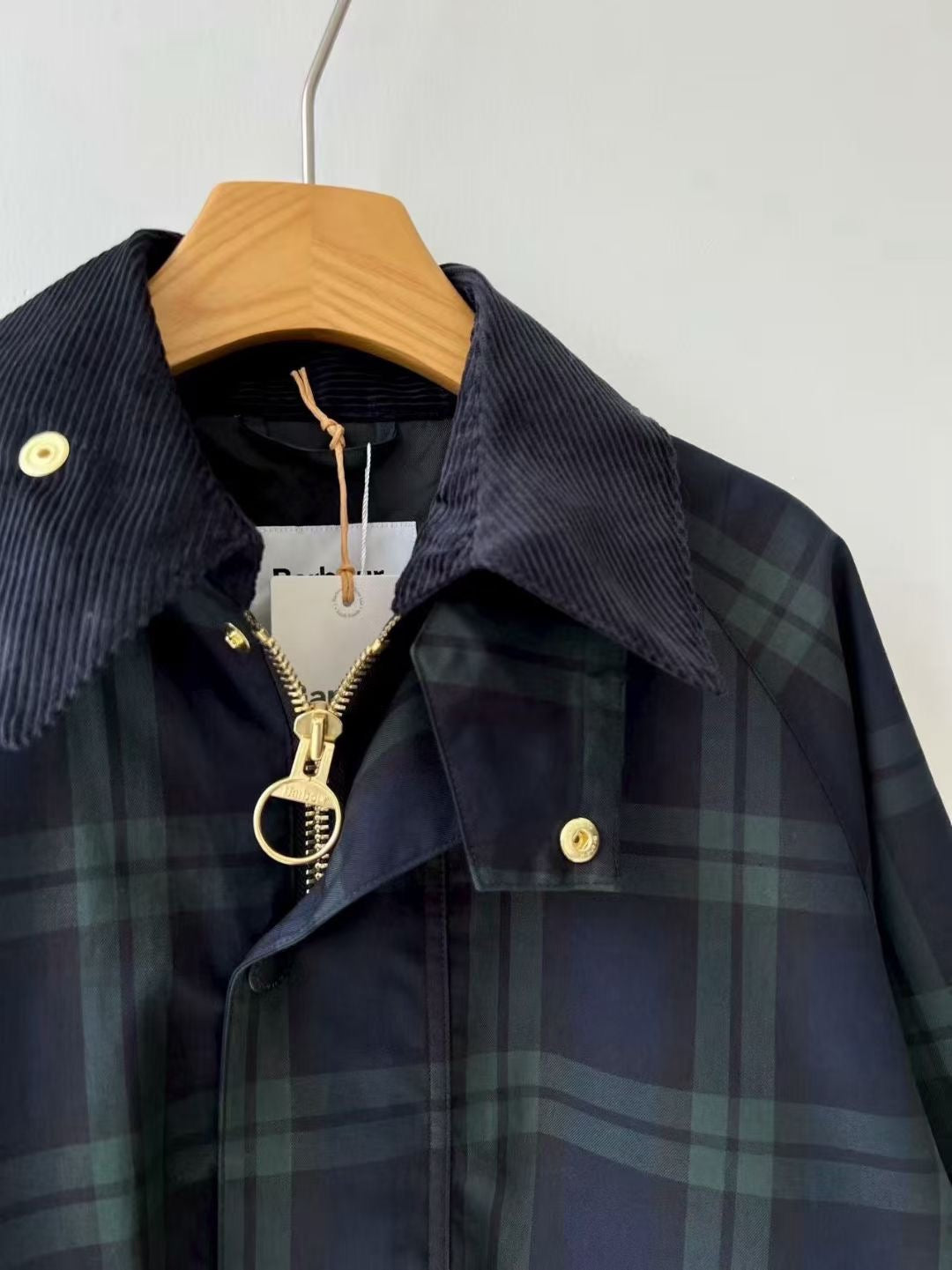 Barbour x beams 格仔外套