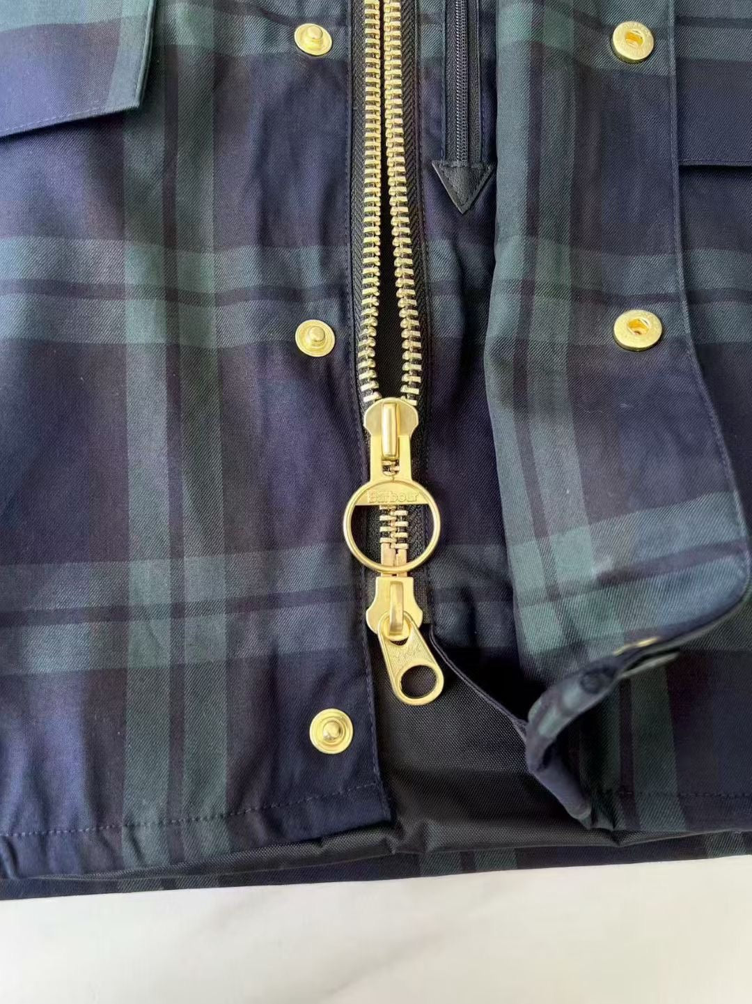 Barbour x beams 格仔外套