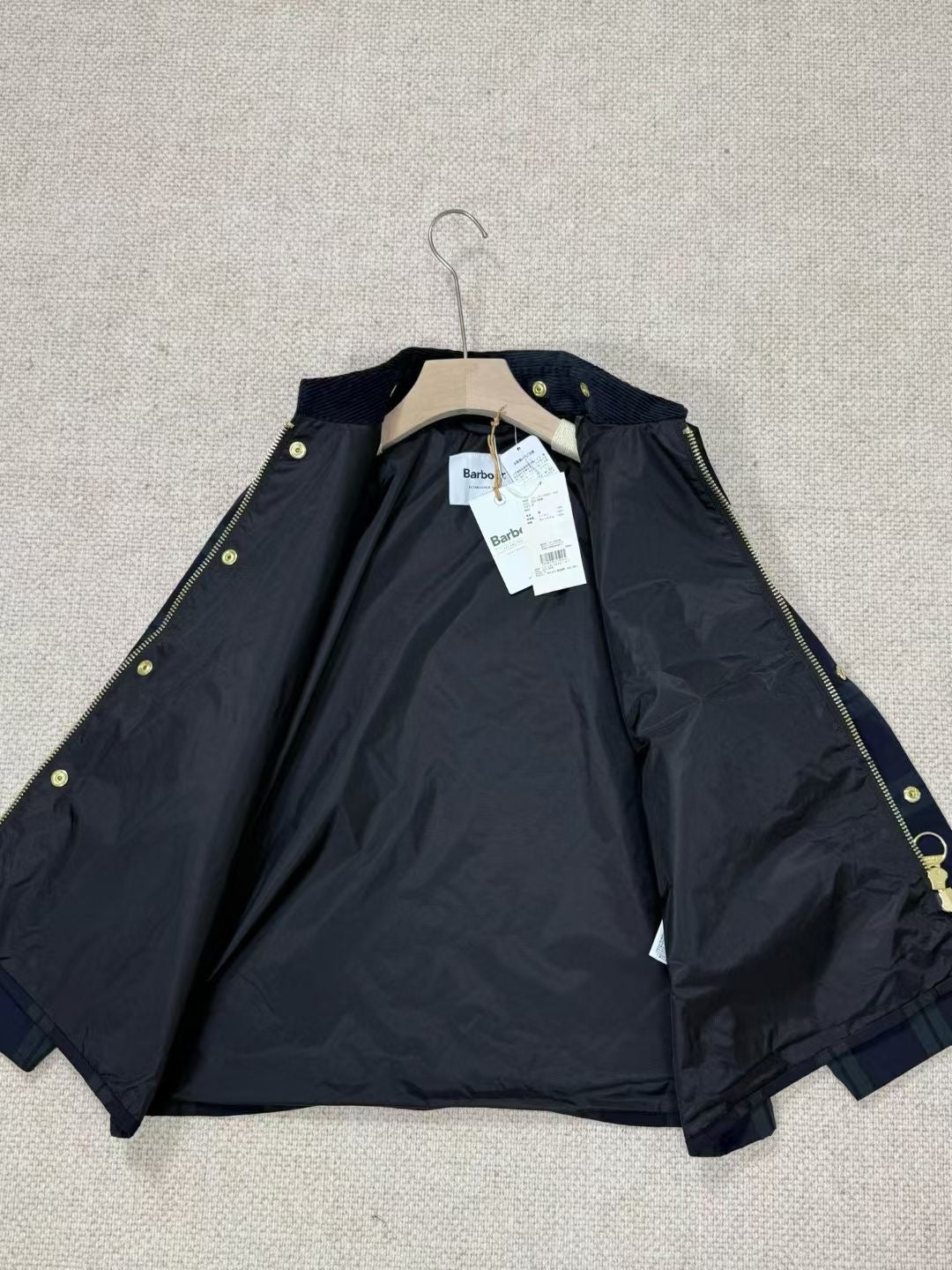 Barbour x beams 格仔外套