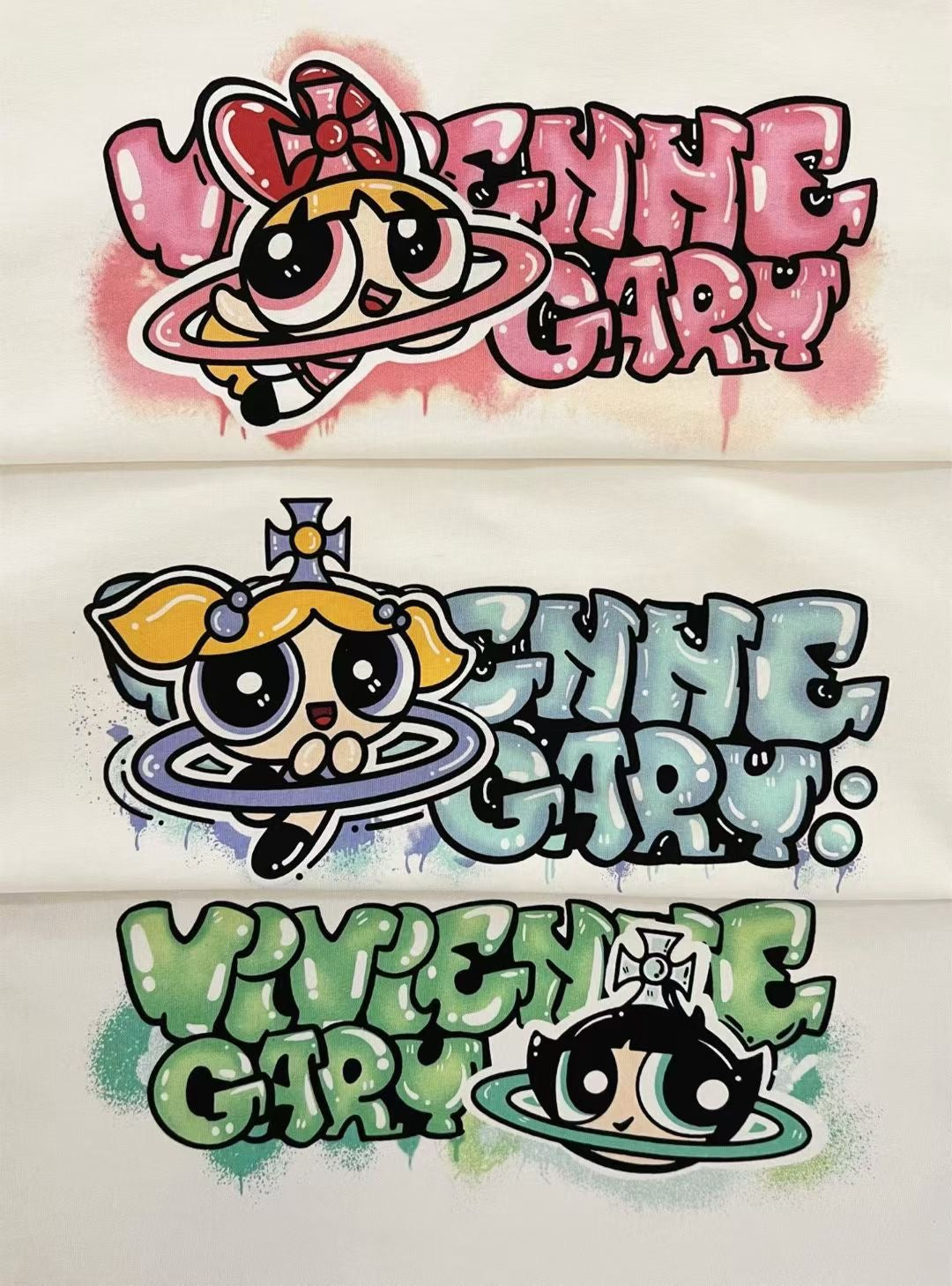 Vivienne Westwood x 飛天小女警tee