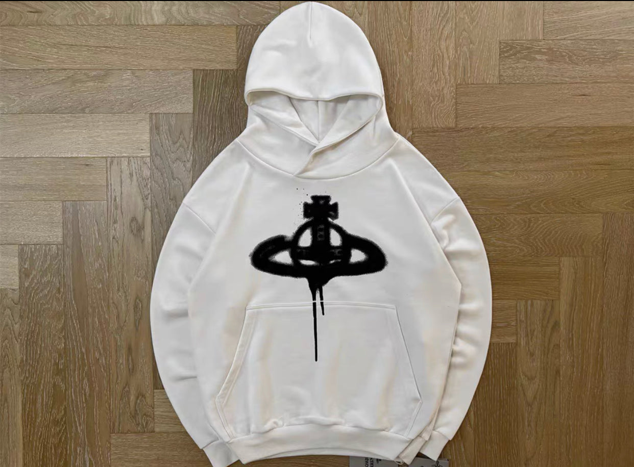 Vivienne Westwood 塗鴉logo hoodies