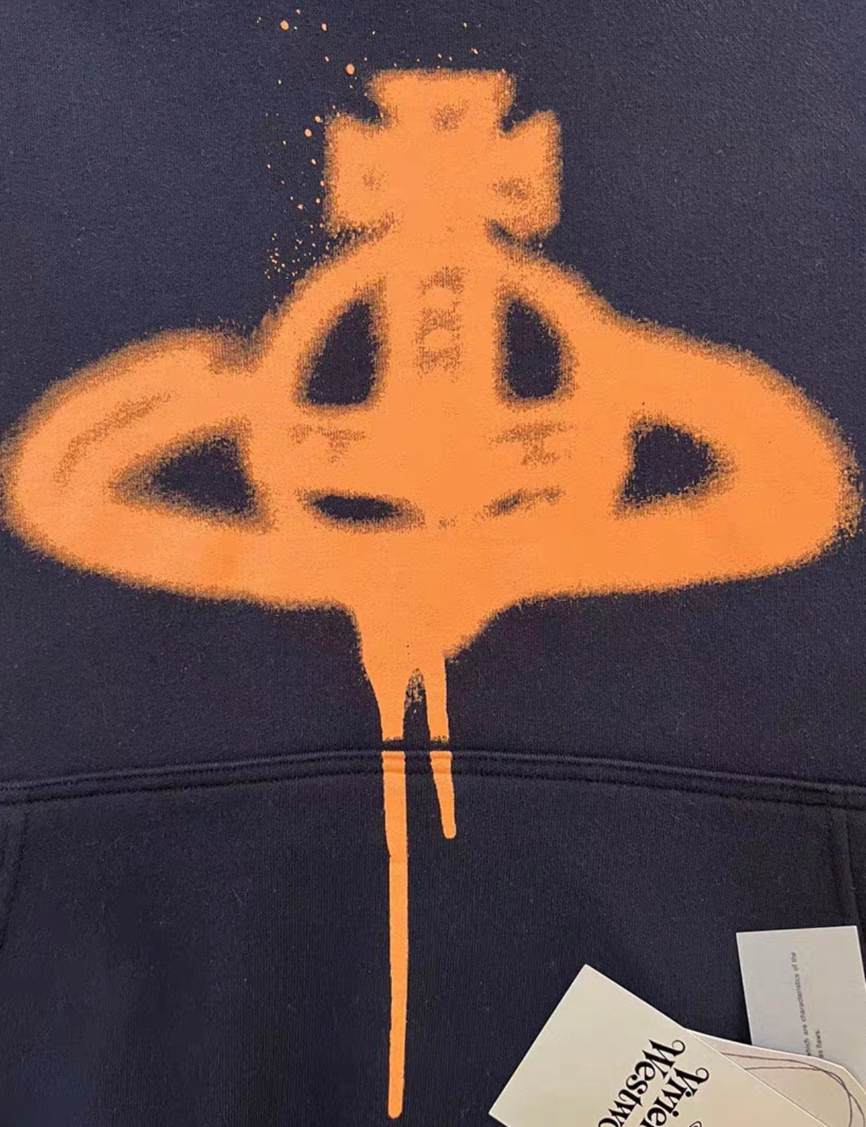 Vivienne Westwood 塗鴉logo hoodies