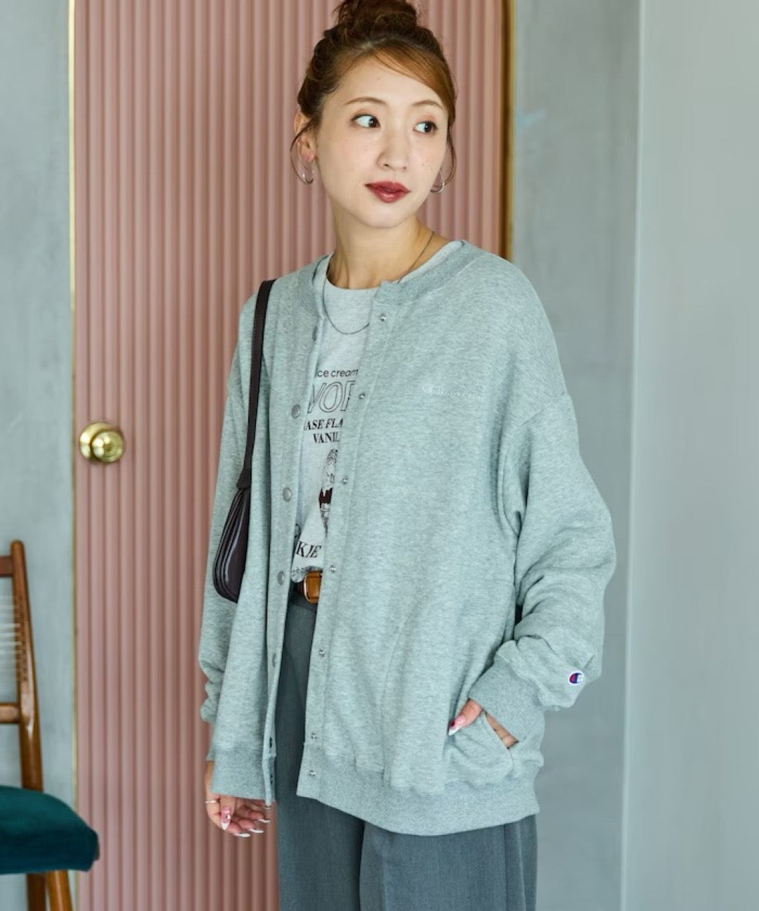 Champion x freaks store cardigan