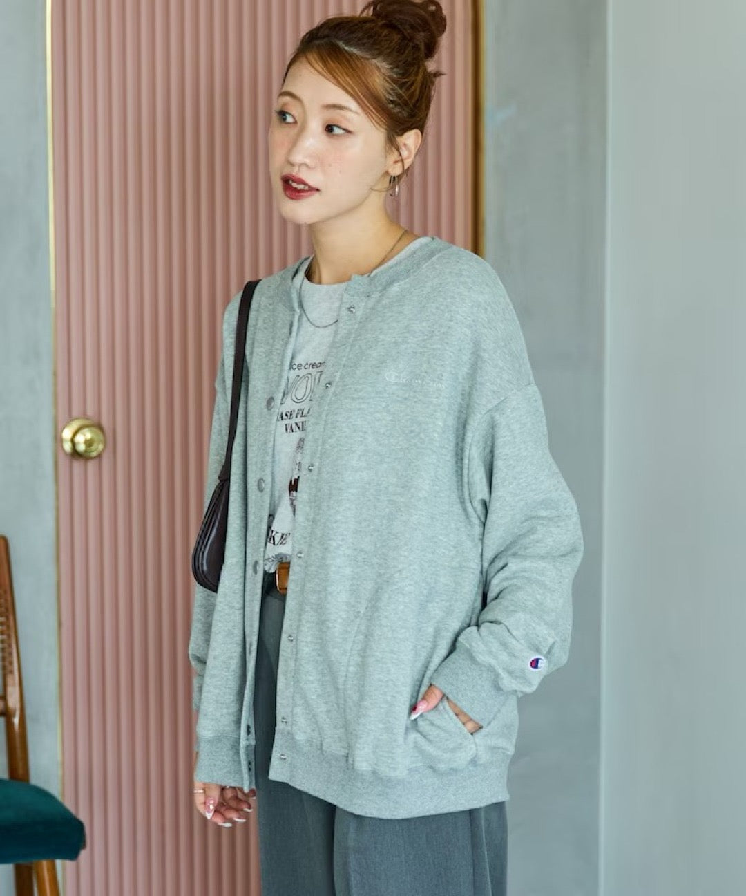 Champion x freaks store cardigan