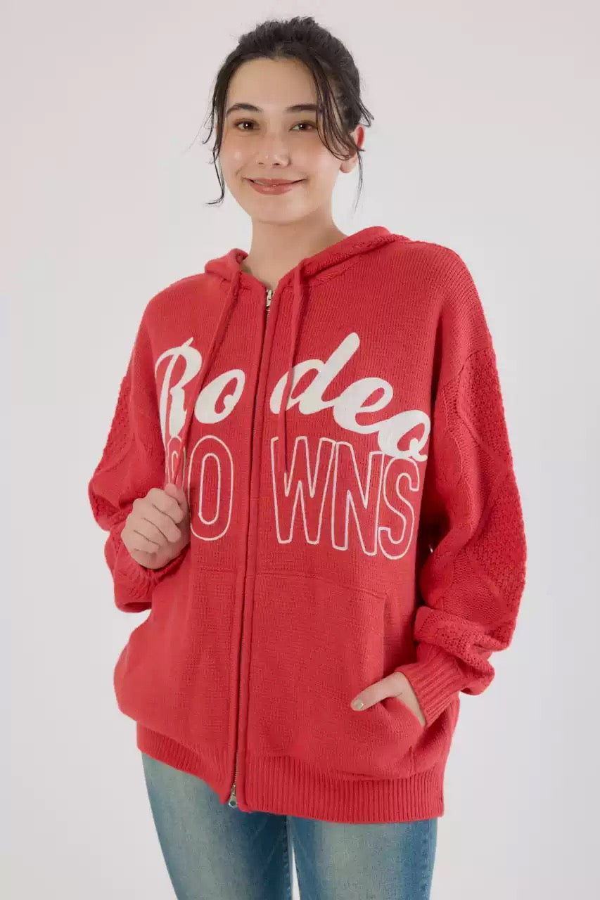Rodeo crowns hoodies jacket