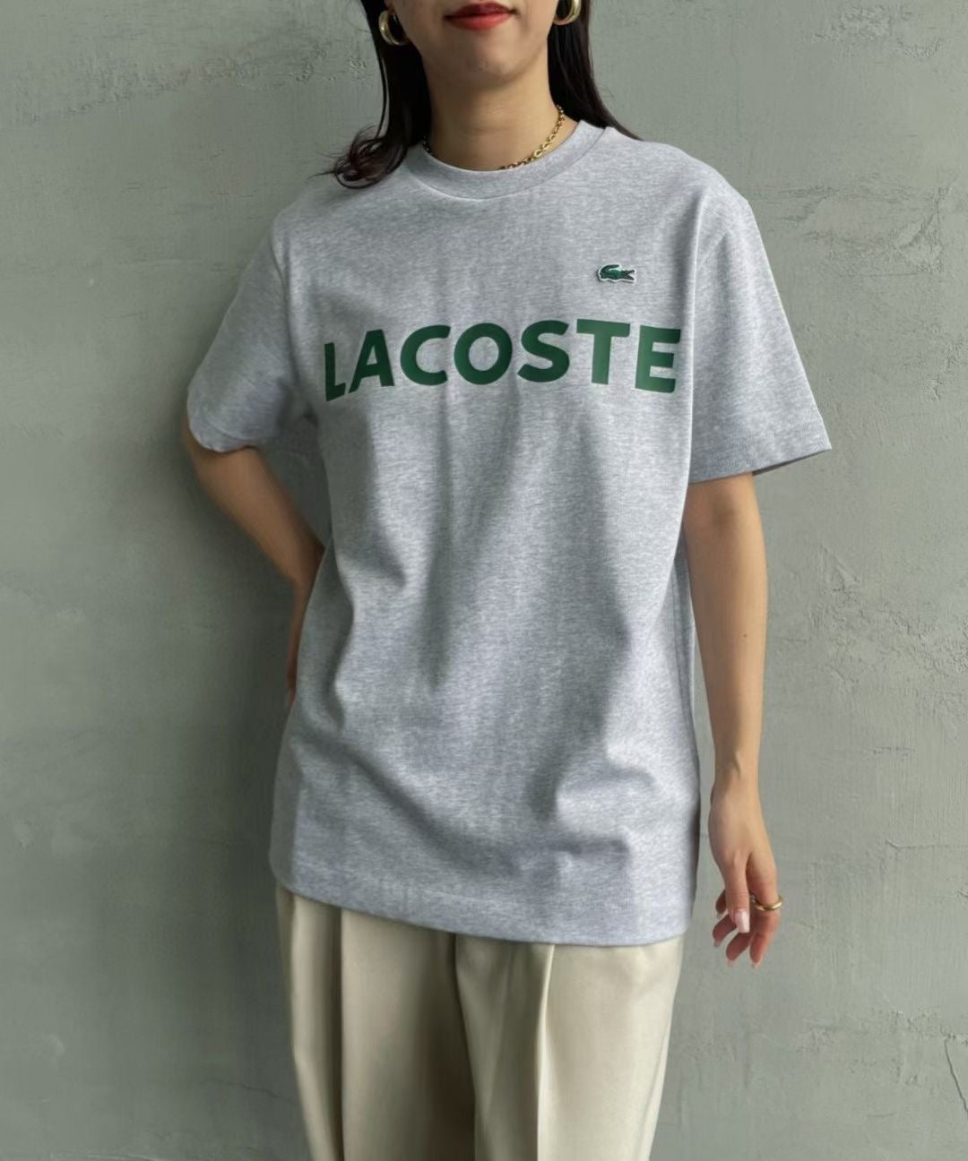 Lacoste logo tee