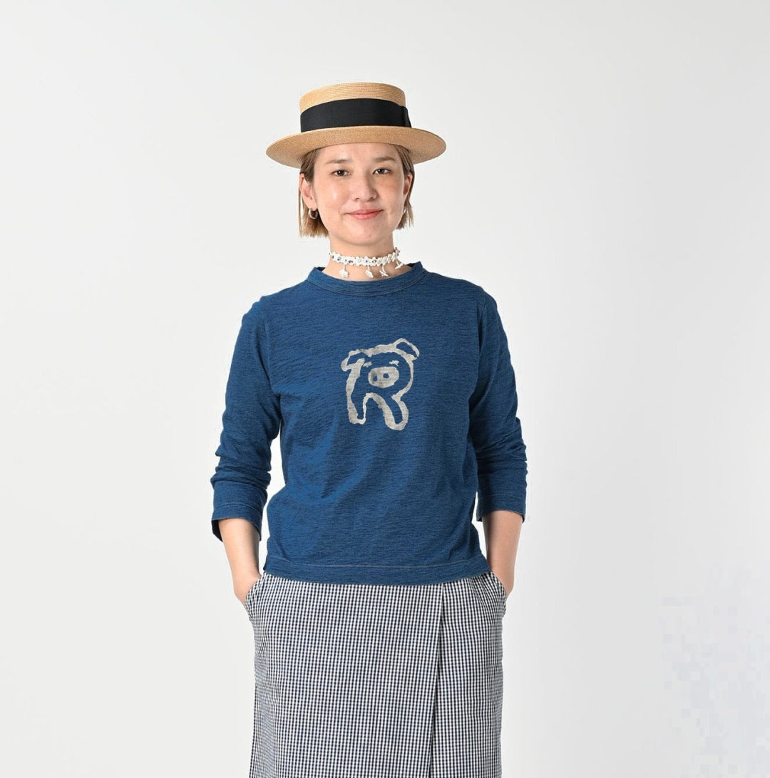 45R pig logo tee
