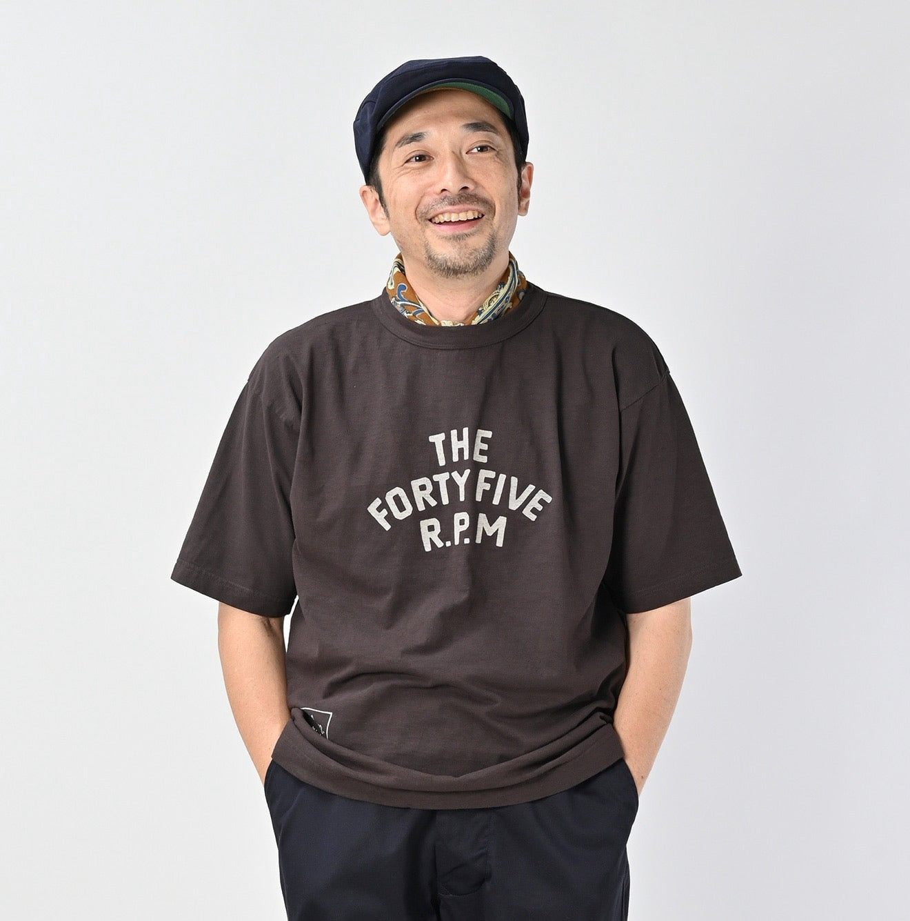 45R the forty five R.P.M. logo tee