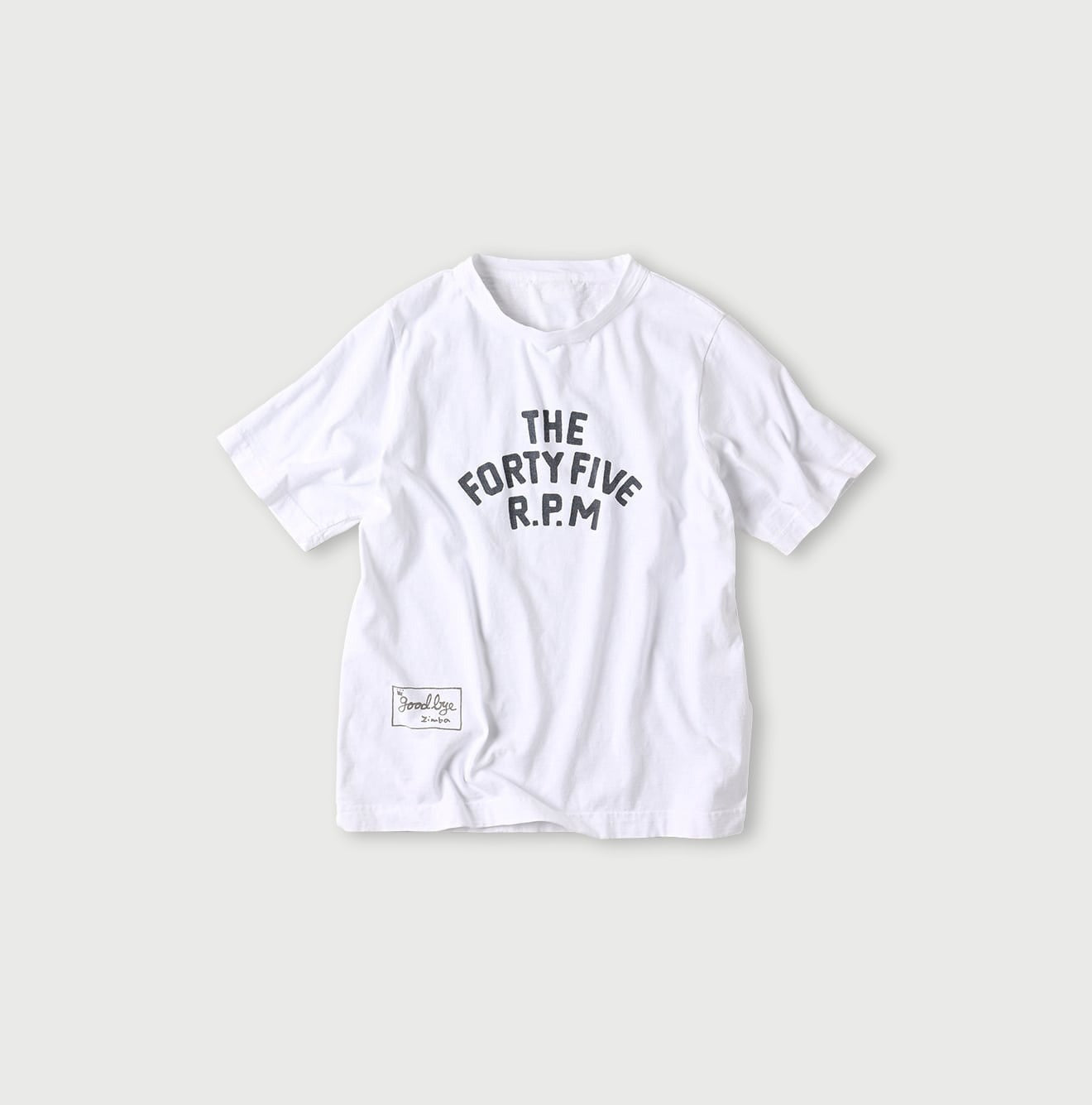 45R the forty five R.P.M. logo tee