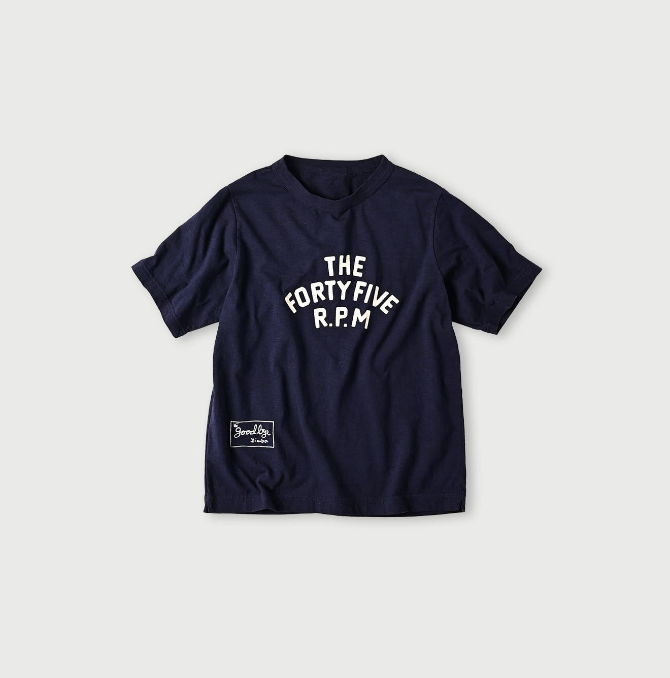 45R the forty five R.P.M. logo tee