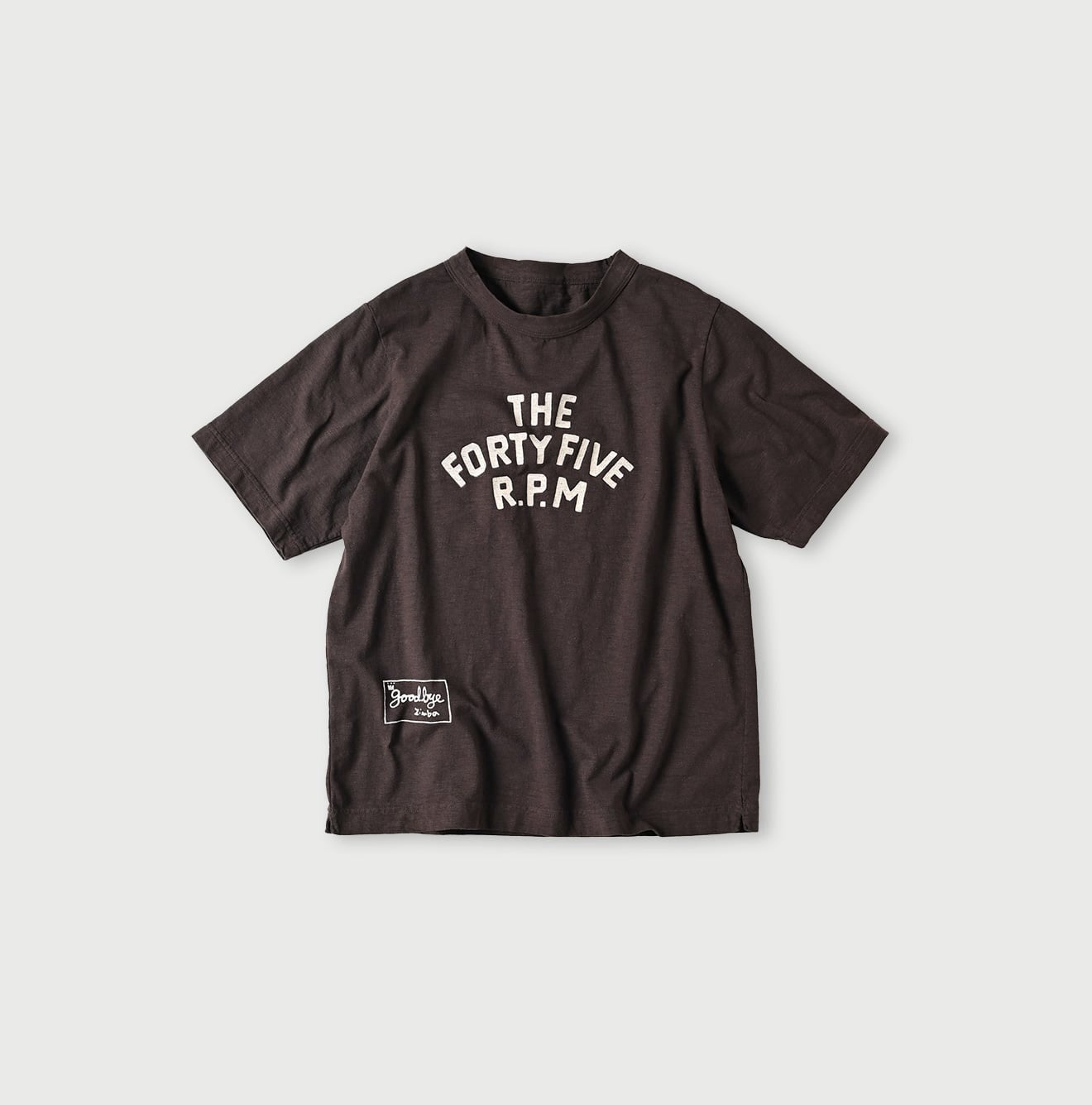 45R the forty five R.P.M. logo tee