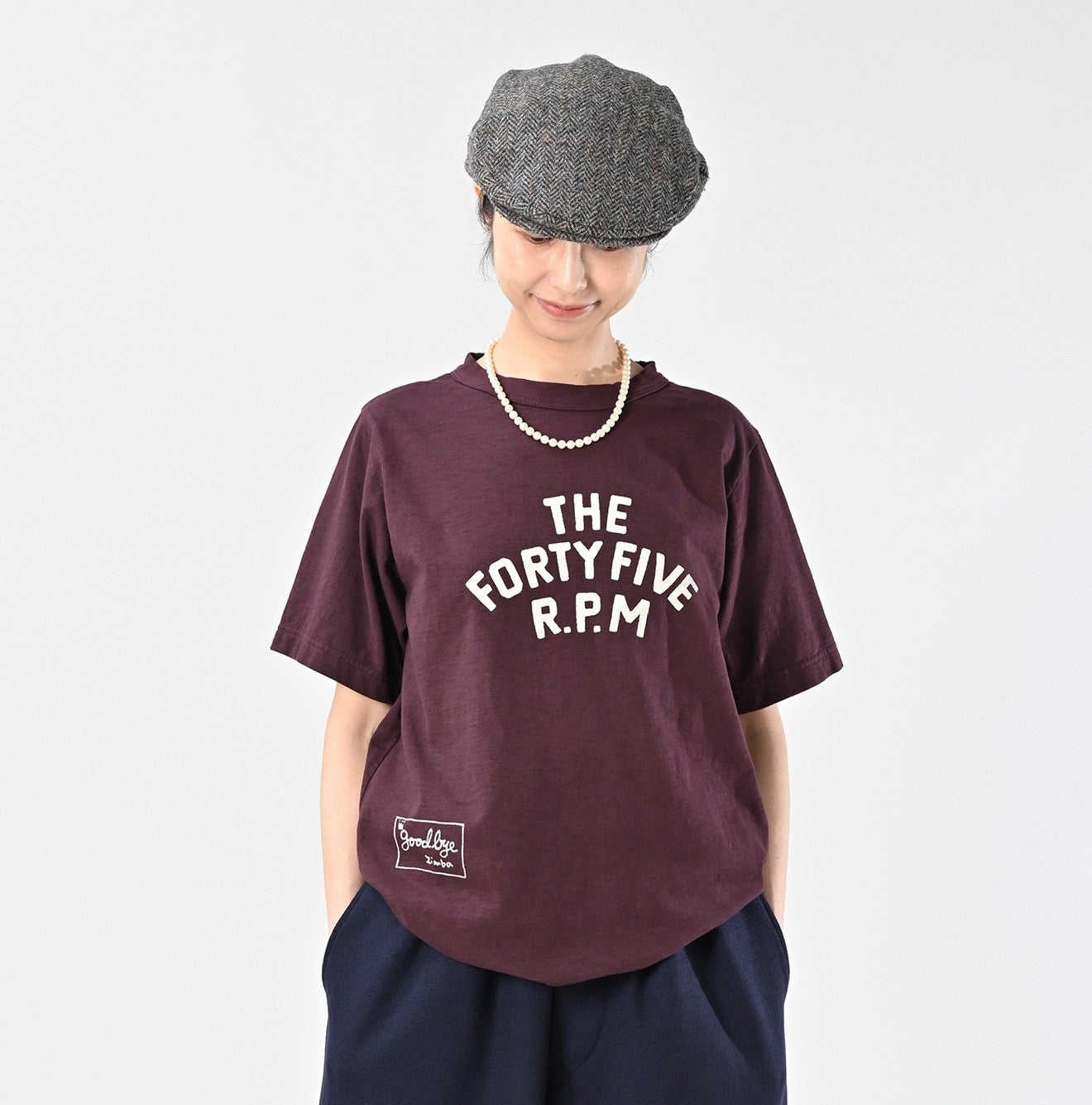 45R the forty five R.P.M. logo tee
