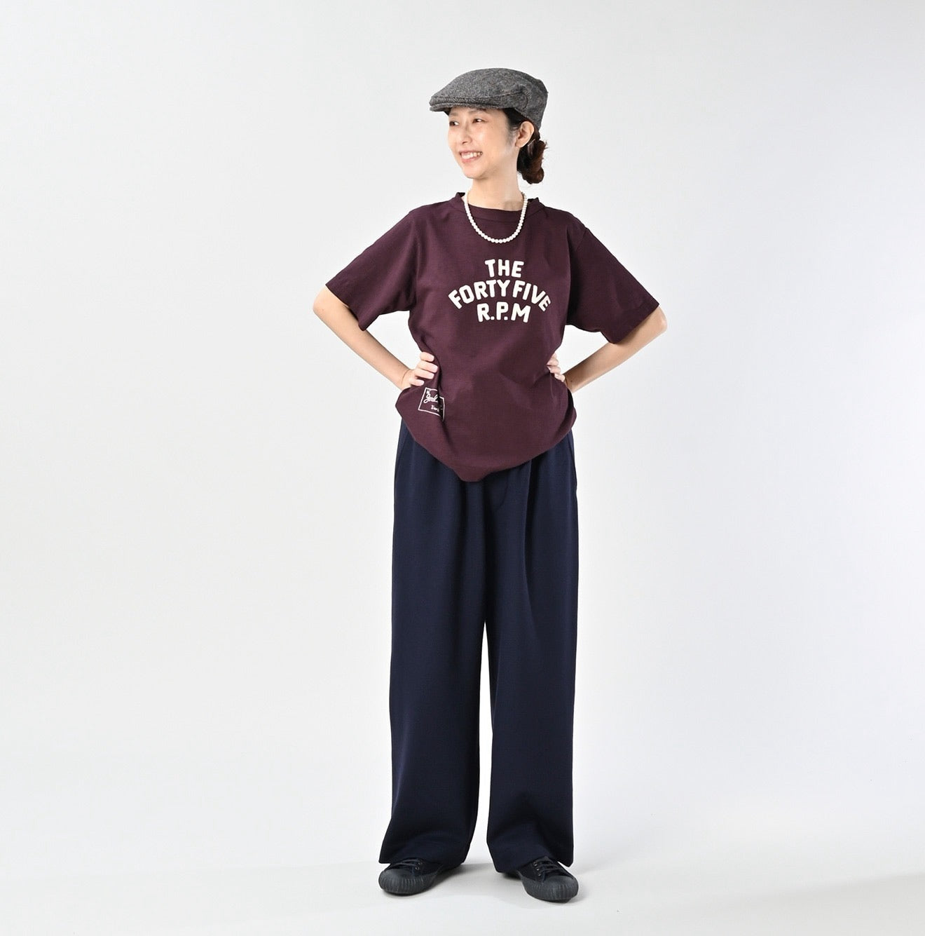 45R the forty five R.P.M. logo tee